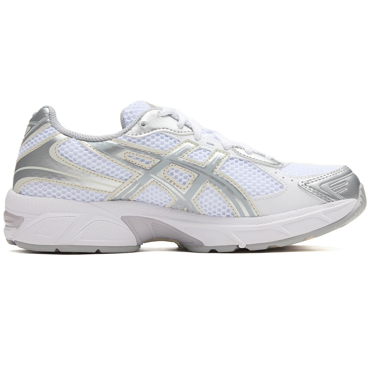Кроссовки для бега ASICS Гель 1130 Беговые кроссовки Низкий Топ Белый Piedmont Серый Унисекс - изображение 2