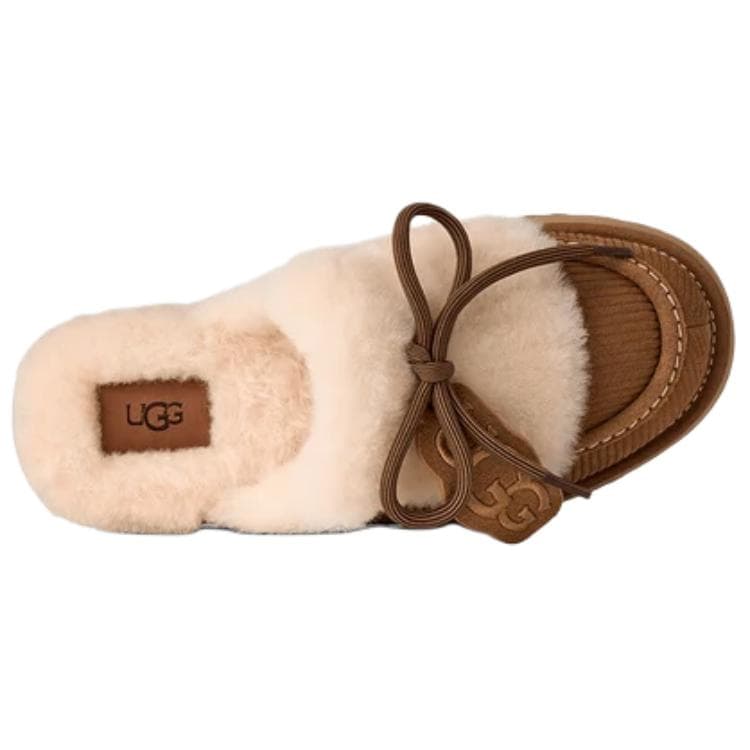 Сандалии ugg Закрытые тапочки Коричневый Женские - изображение 3