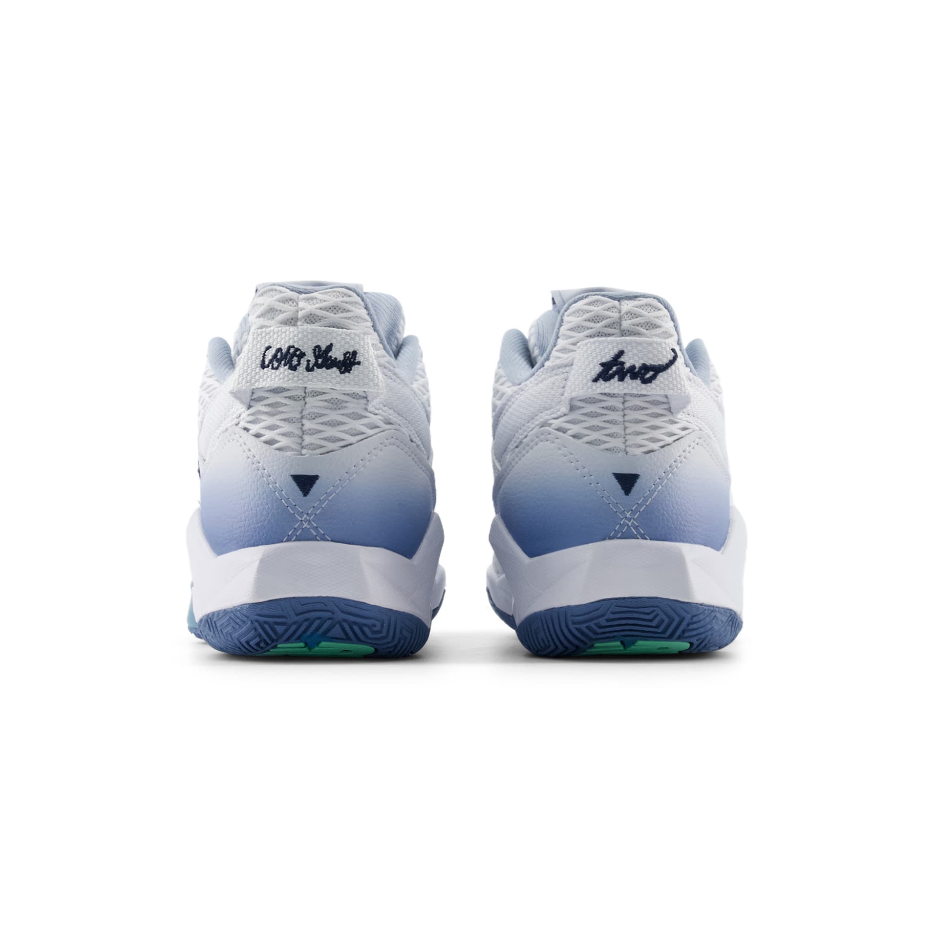 Кроссовки для тенниса New Balance Coco CG2 Теннисные кроссовки Низкий топ Блестящий синий и HERON синий Женские - изображение 4