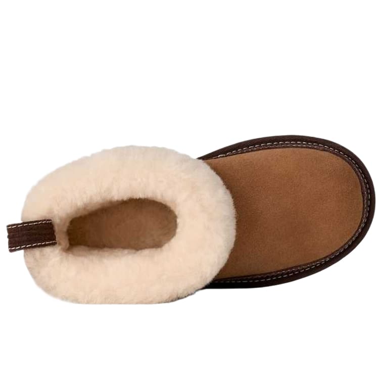 ugg Classic Novelty Детские утепленные и зимние ботинки Каштановый Kids - изображение 4
