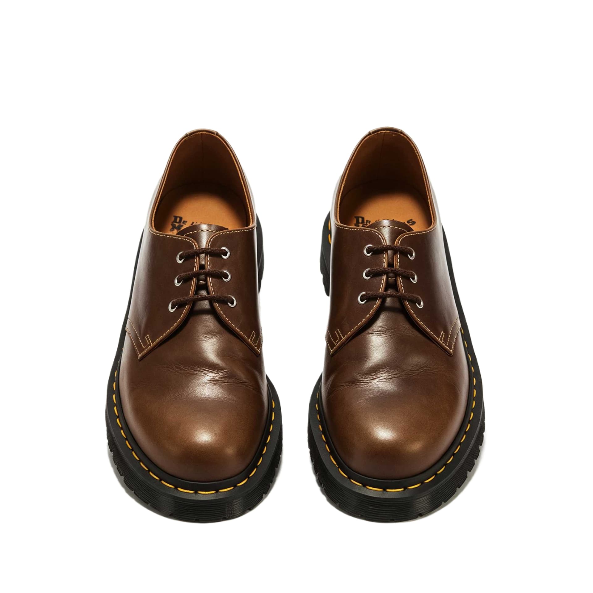 Dr.Martens 1461 Повседневные кожаные туфли Low Топ Коричневый Мужской - изображение 2