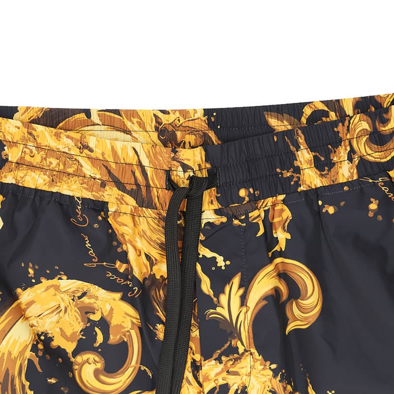 VERSACE JEANS COUTURE Черный мужской Пляжные шорты - изображение 5