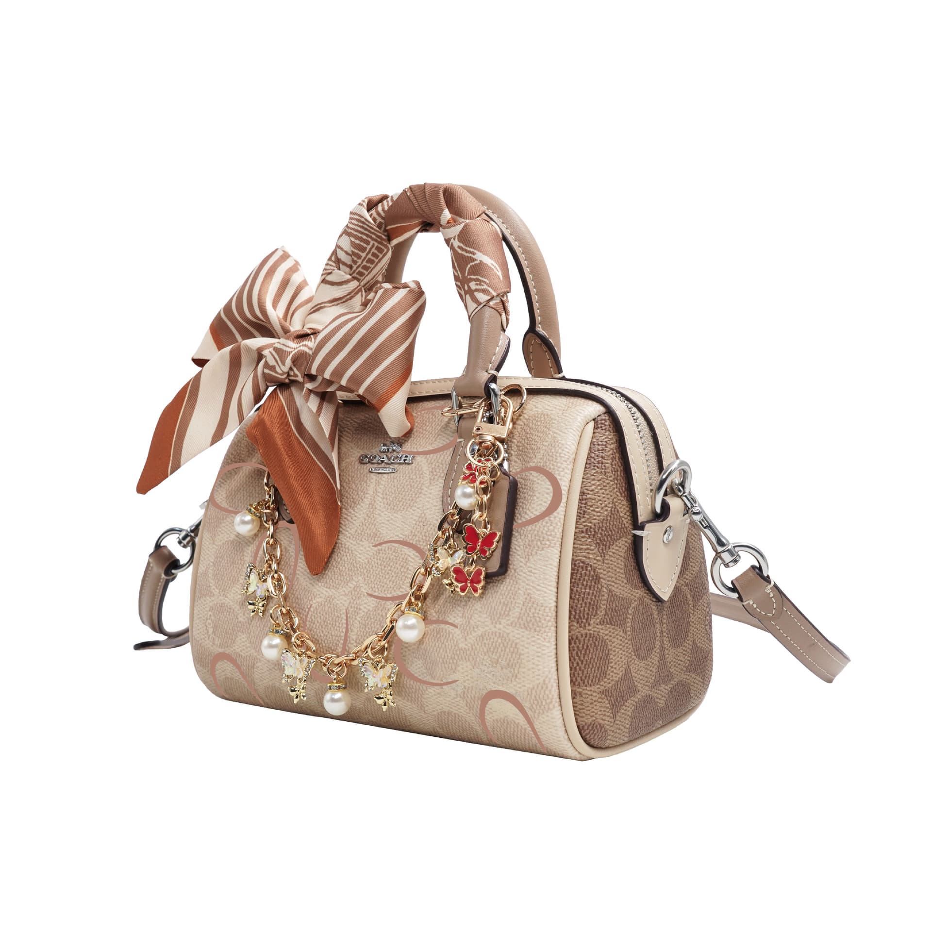 Сумка COACH Rowan 18 PVC - изображение 10