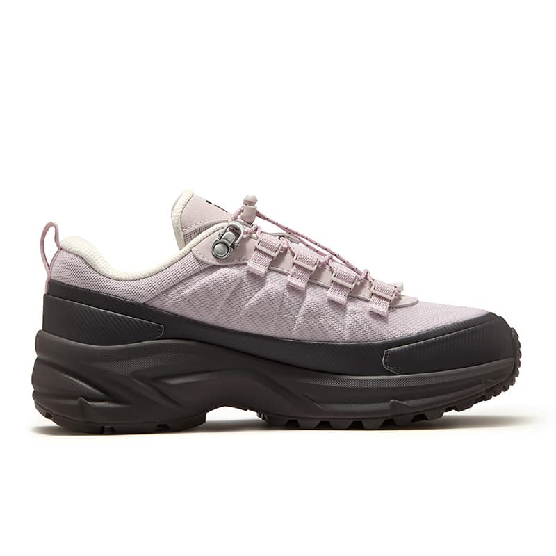 Кроссовки FILA FUSION COMO X 2,0 Уличная обувь Низкий топ Светло-серый фиолетовый Сливовый Кошка Серый Женские - изображение 2