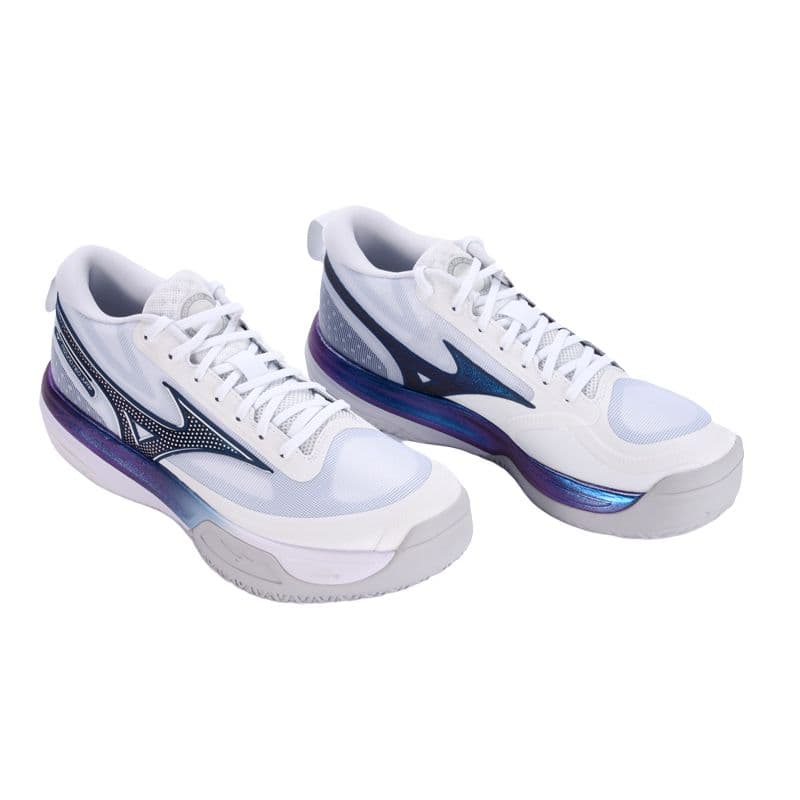 Кроссовки Mizuno NEO JUMP Амортизация Противоскользящие Устойчивые к истиранию Низкие Волейбольные кроссовки Унисекс - изображение 2