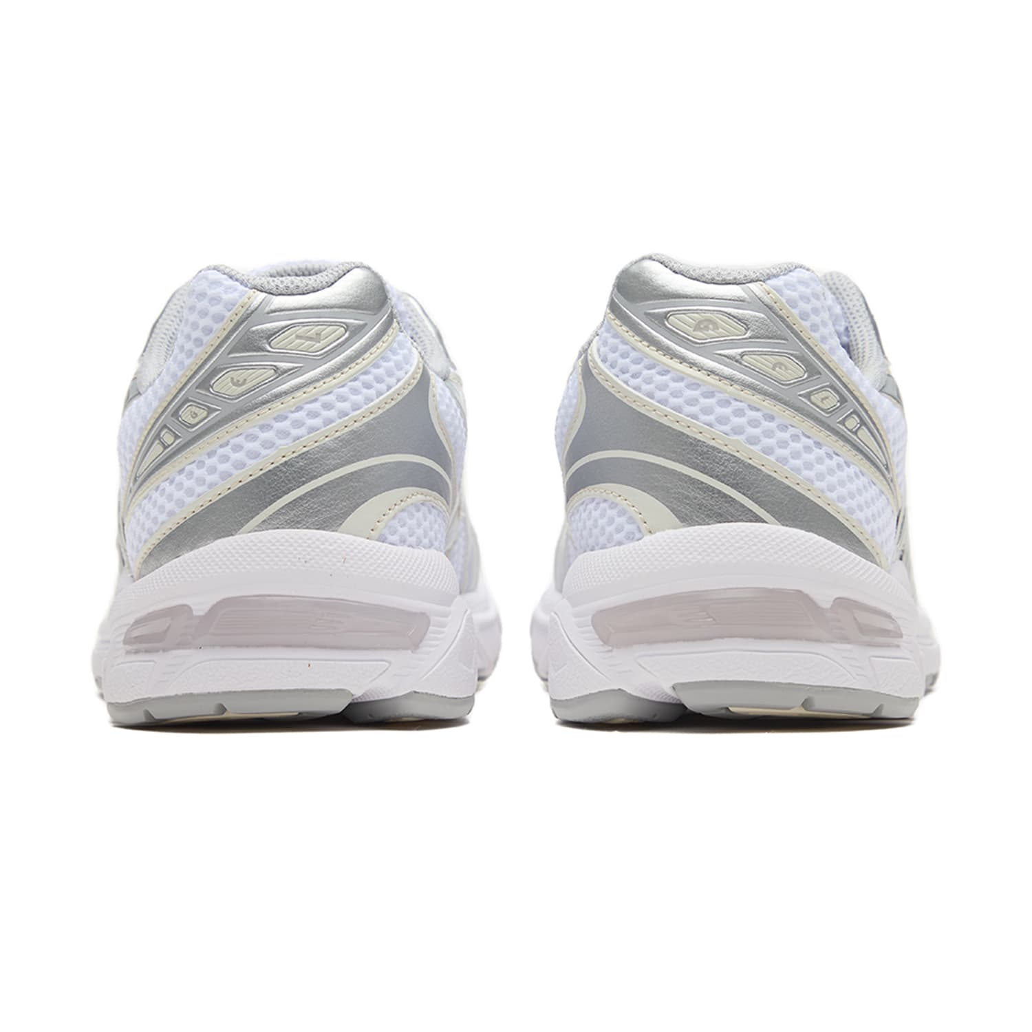 Кроссовки для бега ASICS Гель 1130 Беговые кроссовки Низкий Топ Белый Piedmont Серый Унисекс - изображение 3