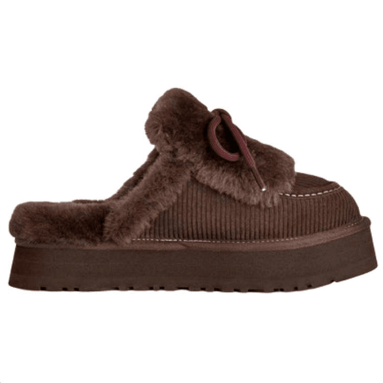 Сандалии ugg Закрытые тапочки Коричневый Женские - изображение 2
