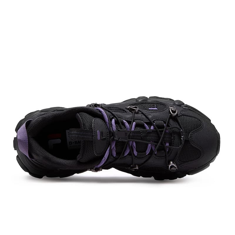 Кроссовки FILA FUSION exocet ii Лоу-топы Массивные кроссовки Женские Скачущий конь Черный - изображение 4