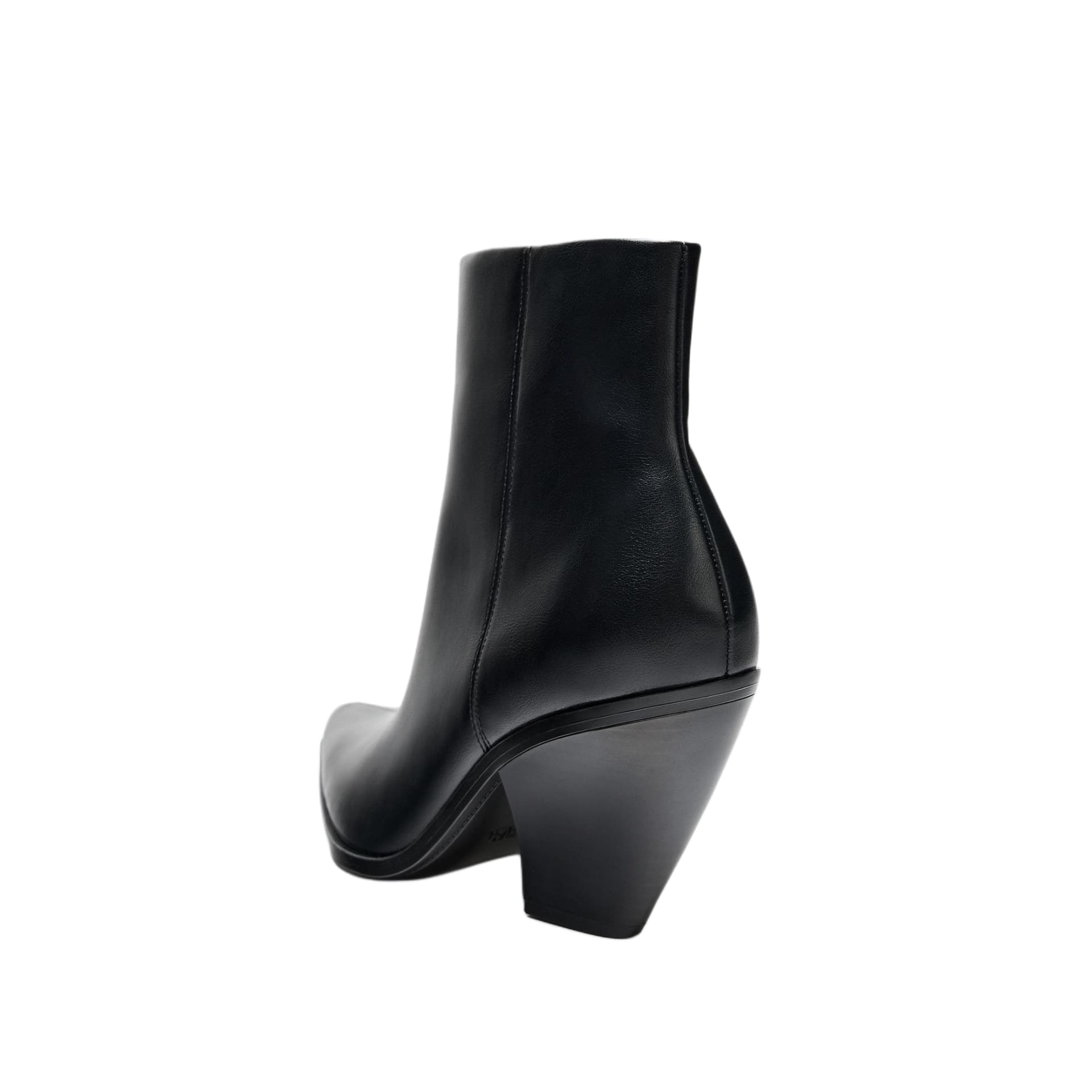 Сапоги zara Ботильоны Черный Женские - изображение 3