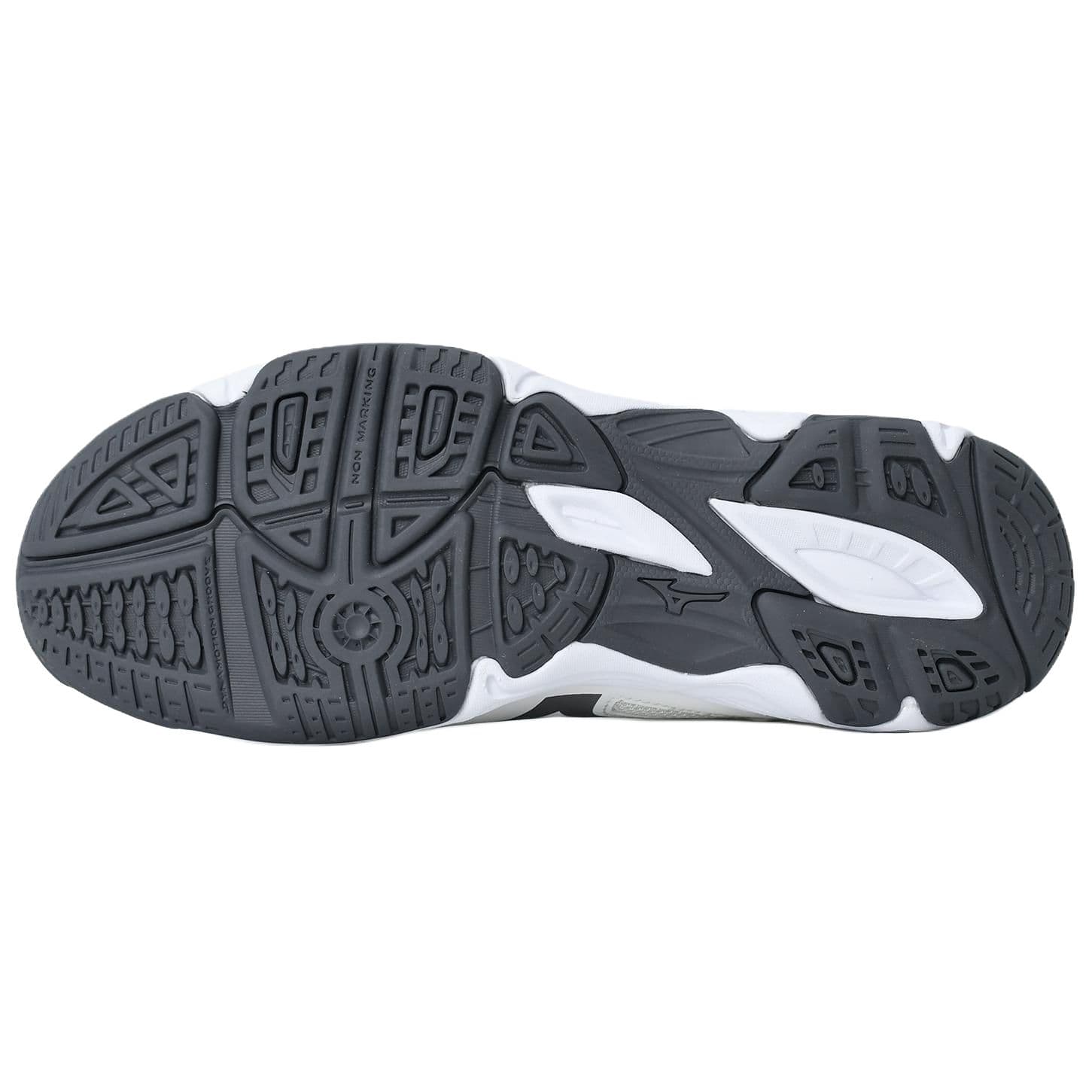 Кроссовки для бадминтона Mizuno Cyclone Speed CN Устойчивые к истиранию Низкие Кроссовки для Бадминтона Унисекс Белый Синий Серый - изображение 6