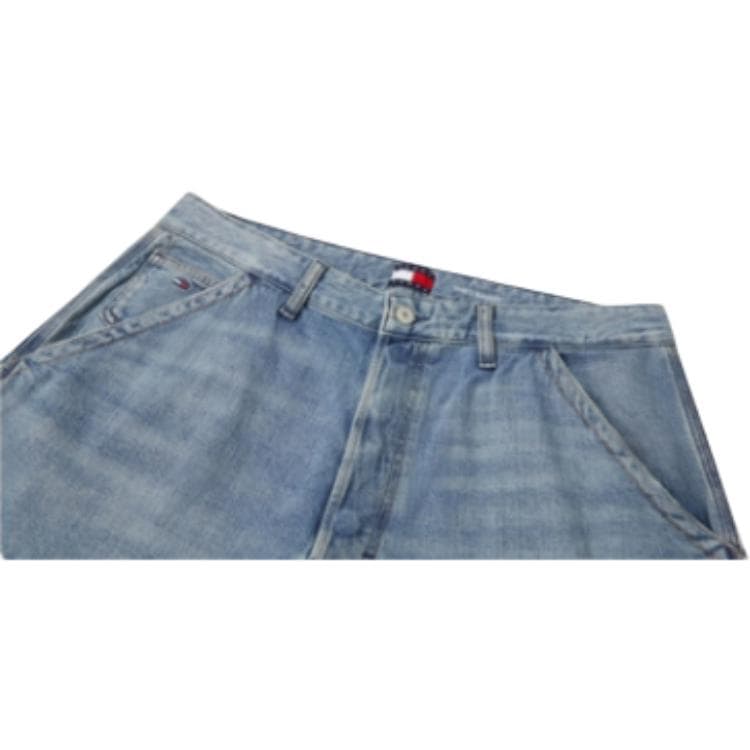 Штаны Tommy Hilfiger Джинсовый Синий 1A5 Мужские Джинсы - изображение 4