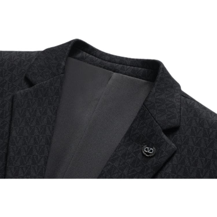 Пиджак PIERRE CARDIN Черный мужской Классические костюмы - изображение 4