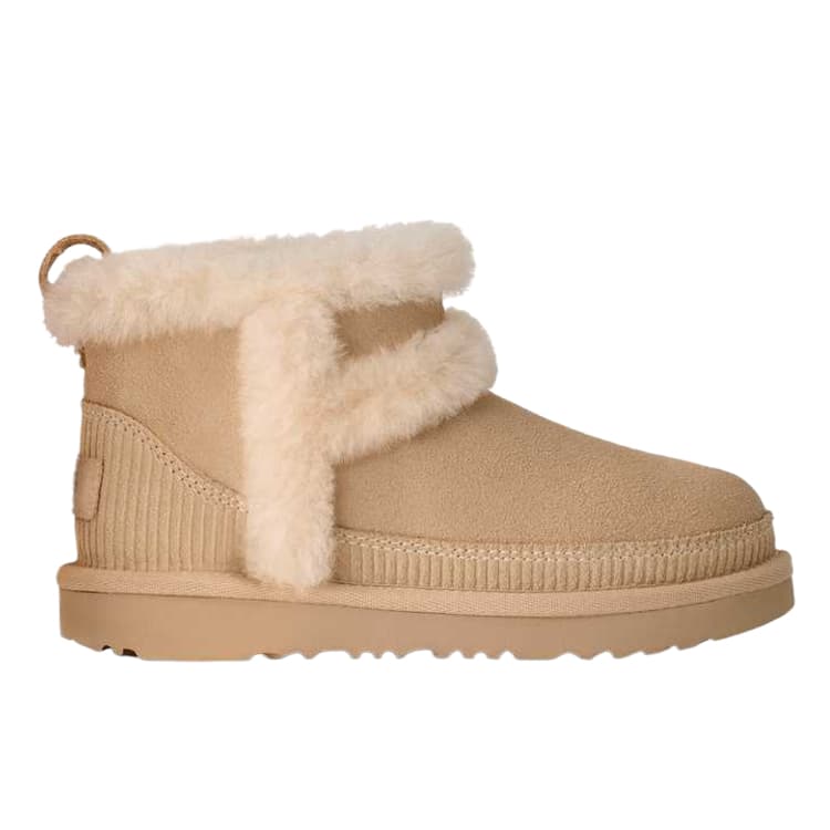 ugg Classic Novelty Детские утепленные и зимние ботинки Песок Замок Коричневый Kids - изображение 2