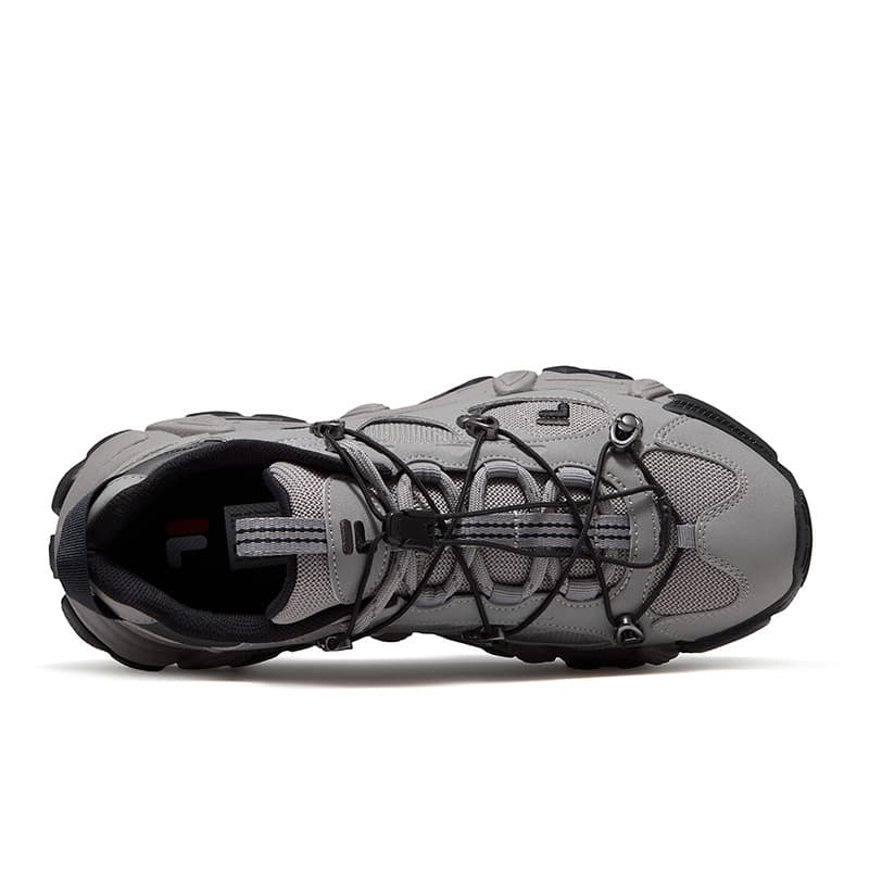 Кроссовки FILA FUSION exocet ii Лоу-топы массивные кроссовки мужские фланелевые серый скачущий конь черный - изображение 4