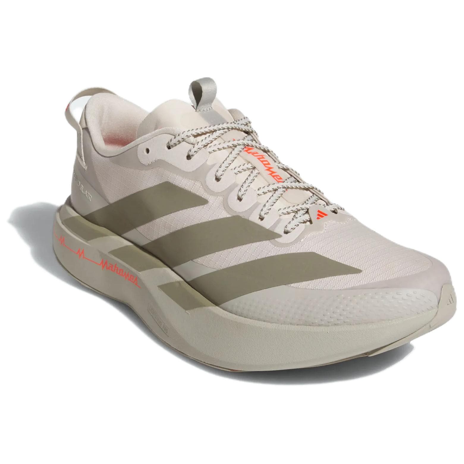 Кроссовки для бега Adidas Adizero Evo SL Atr Беговые кроссовки Низкий Топ Бокситовый коричневый Земляной умбровый Мужской - изображение 3
