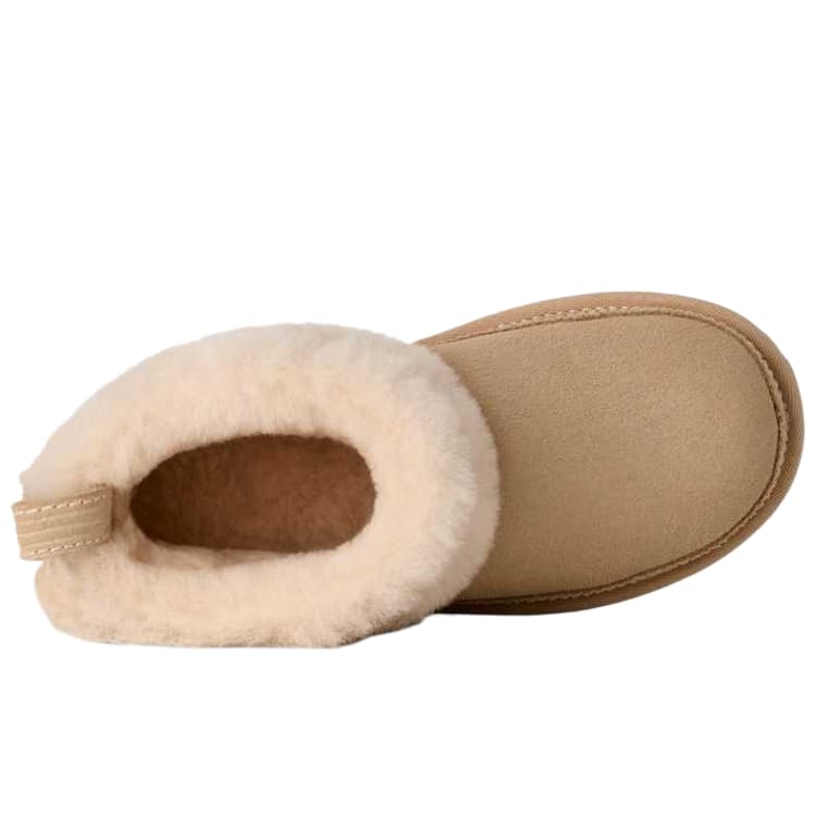 ugg Classic Novelty Детские утепленные и зимние ботинки Песок Замок Коричневый Kids - изображение 4