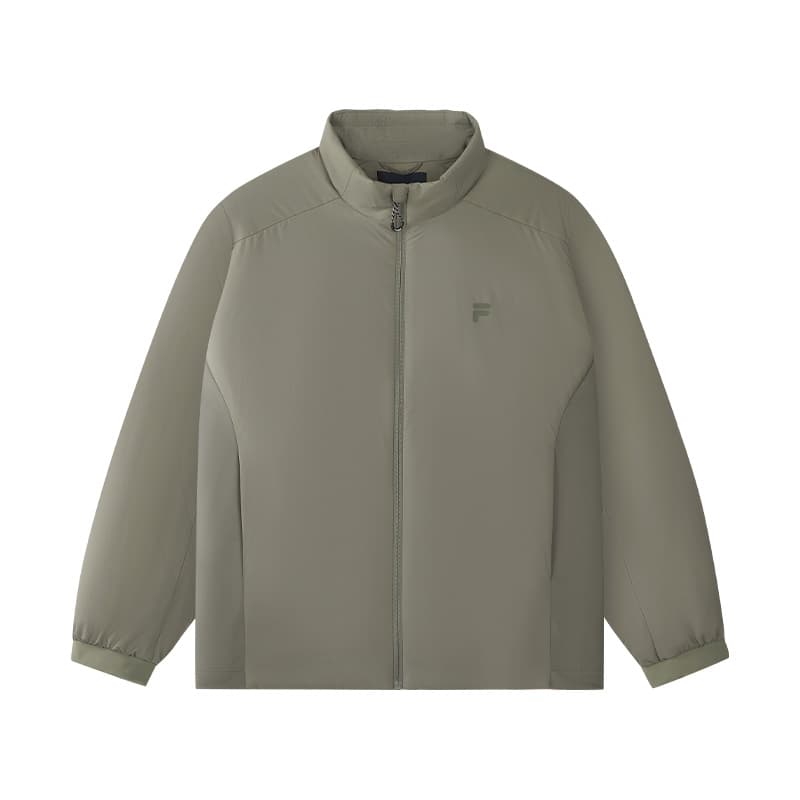 Зимняя куртка пуховик FILA FUSION CATEGORY CLUB Дым Оливковый Хаки Мужской Куртки на синтепоне - изображение 1