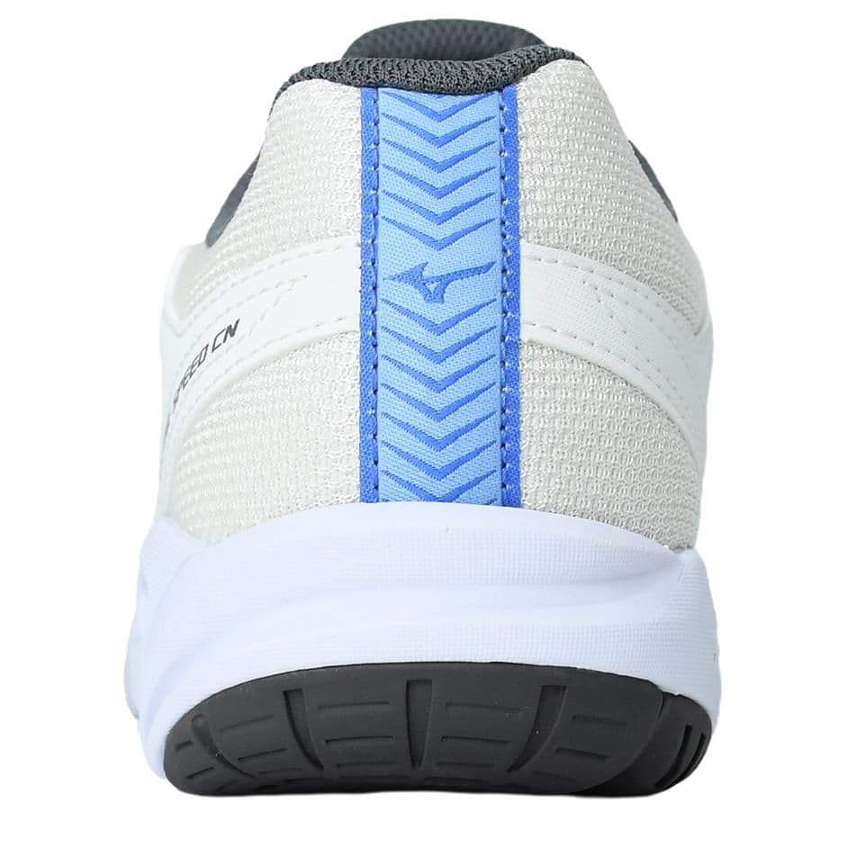 Кроссовки для бадминтона Mizuno Cyclone Speed CN Устойчивые к истиранию Низкие Кроссовки для Бадминтона Унисекс Белый Синий Серый - изображение 4