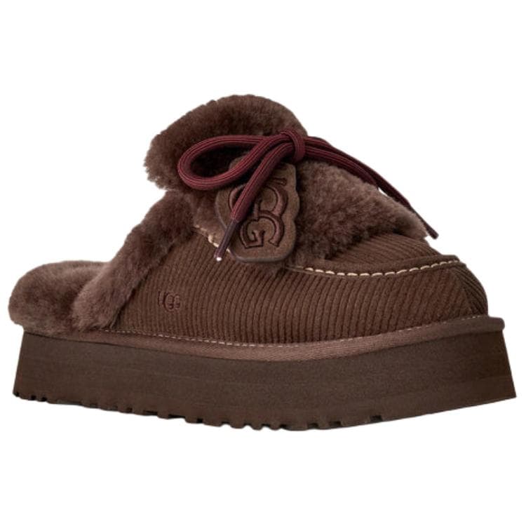 Сандалии ugg Закрытые тапочки Коричневый Женские - изображение 3