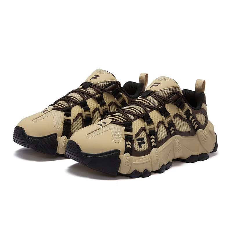 Кроссовки FILA FUSION exocet ii Low Топ Повседневная обувь Мужской Темно-кофейный - изображение 6
