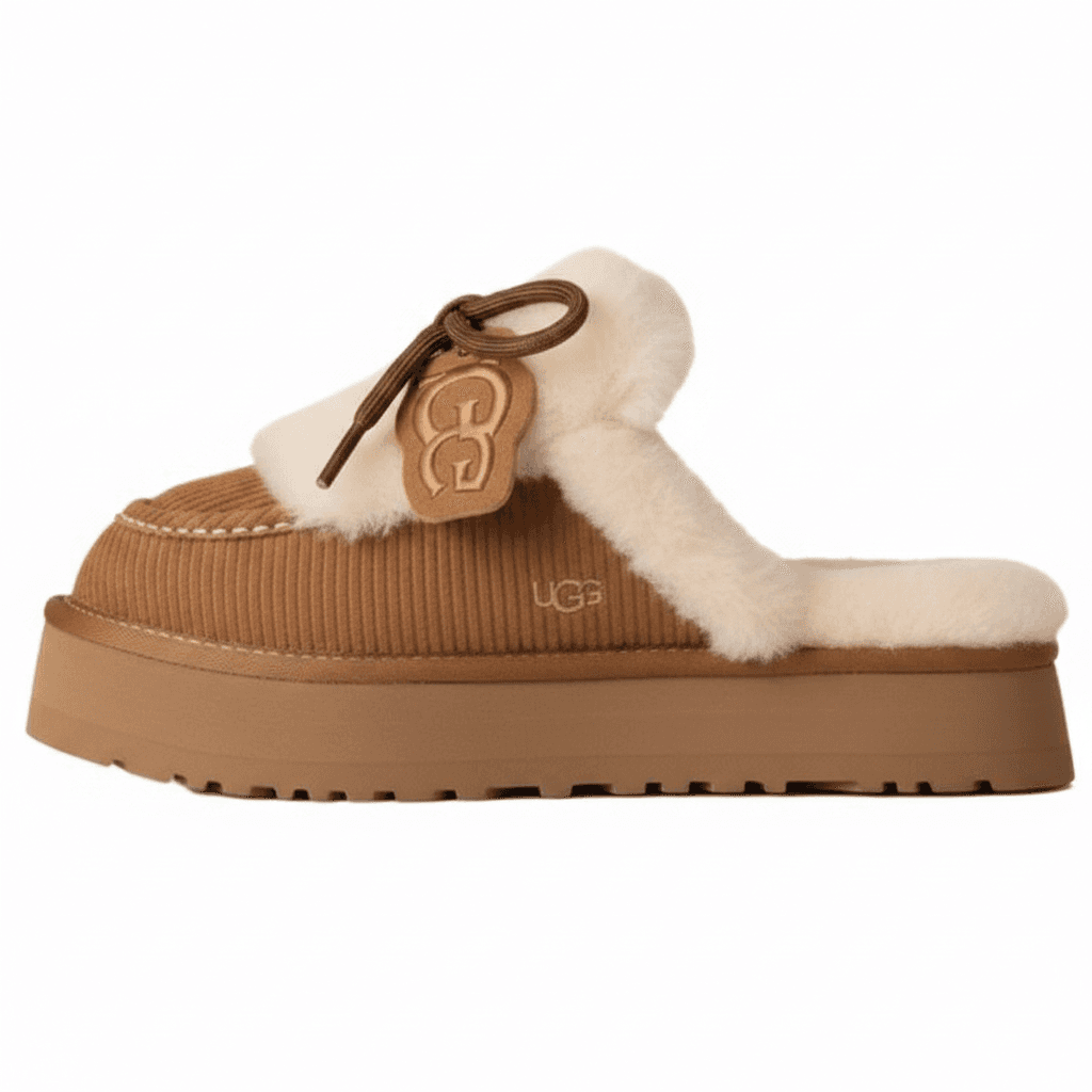 Сандалии ugg Закрытые тапочки Коричневый Женские - изображение 1