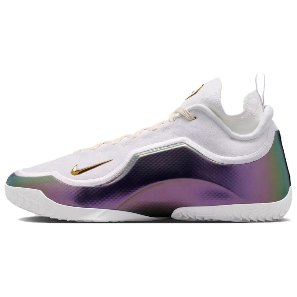 Кроссовки для баскетбола NIKE Lebron 23 Поддержка Отскок Анти-Твист Сцепление MID Топ Баскетбольные Кроссовки Мужские Белые - изображение 1
