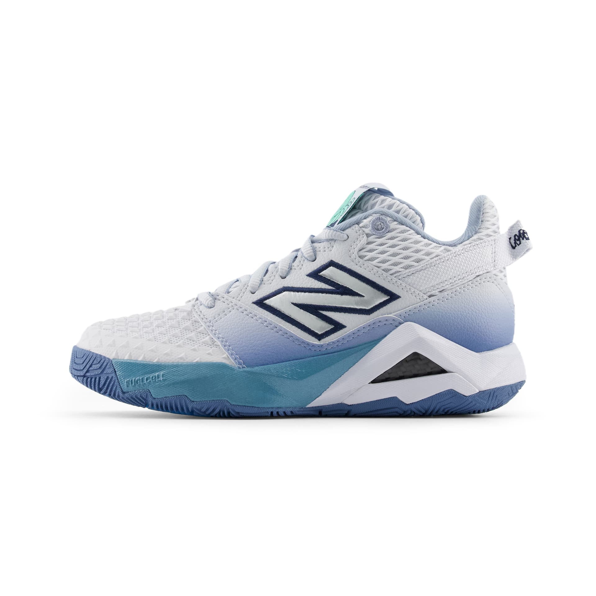 Кроссовки для тенниса New Balance Coco CG2 Теннисные кроссовки Низкий топ Блестящий синий и HERON синий Женские - изображение 1