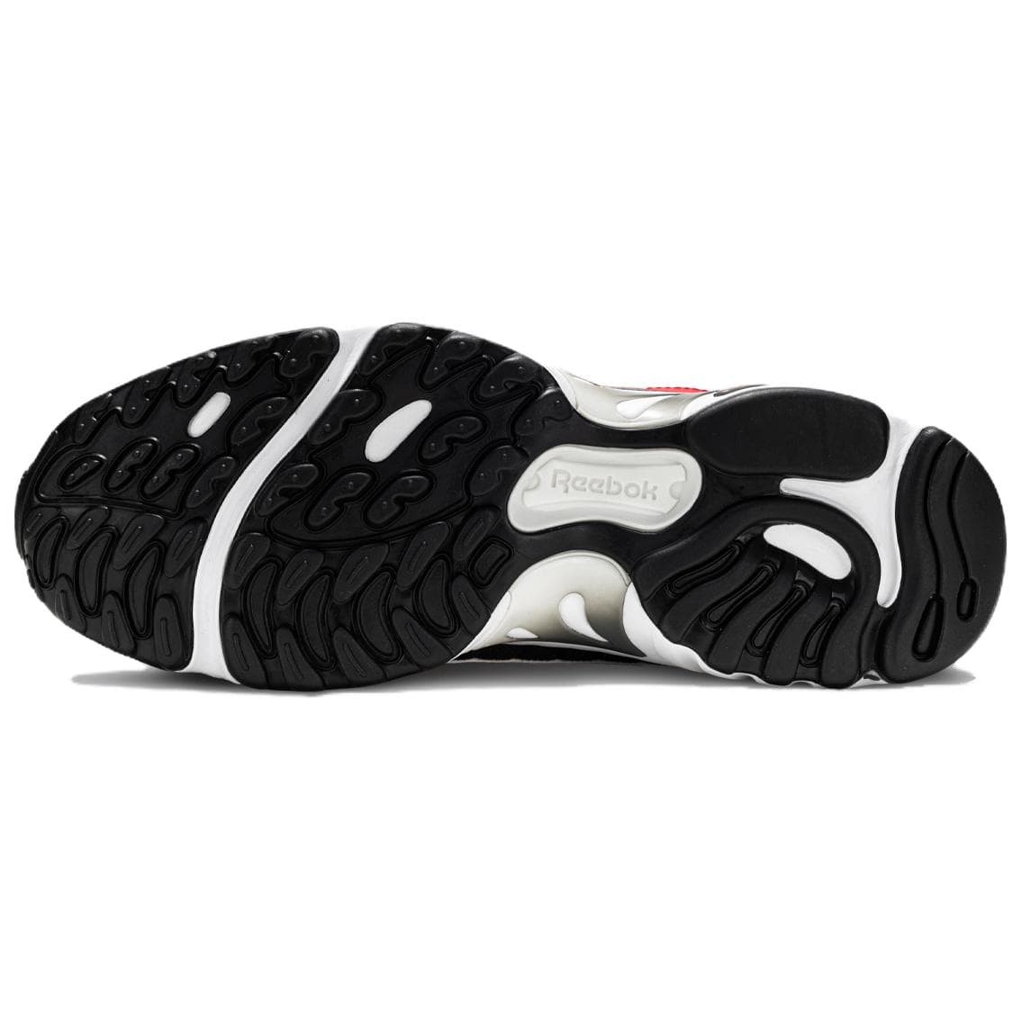 Кроссовки REEBOK Daytona DMX Низкие повседневные кроссовки Унисекс Серый Красный Белый RE-ENTER The Scene Возвращайтесь с шагом - изображение 4