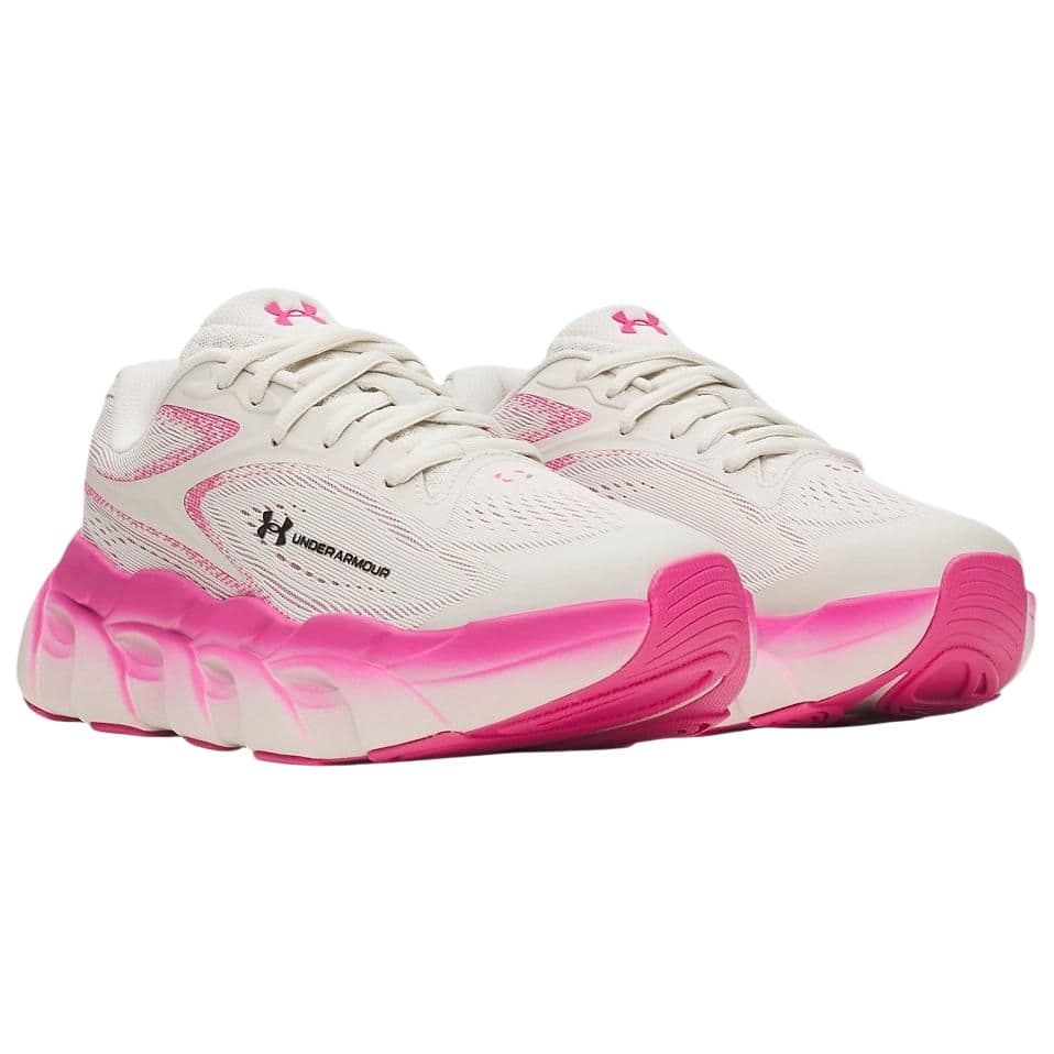 Кроссовки для бега Under Armour Halo Runner 2 Беговые кроссовки Low Топ Бело-розовый Женские - изображение 2