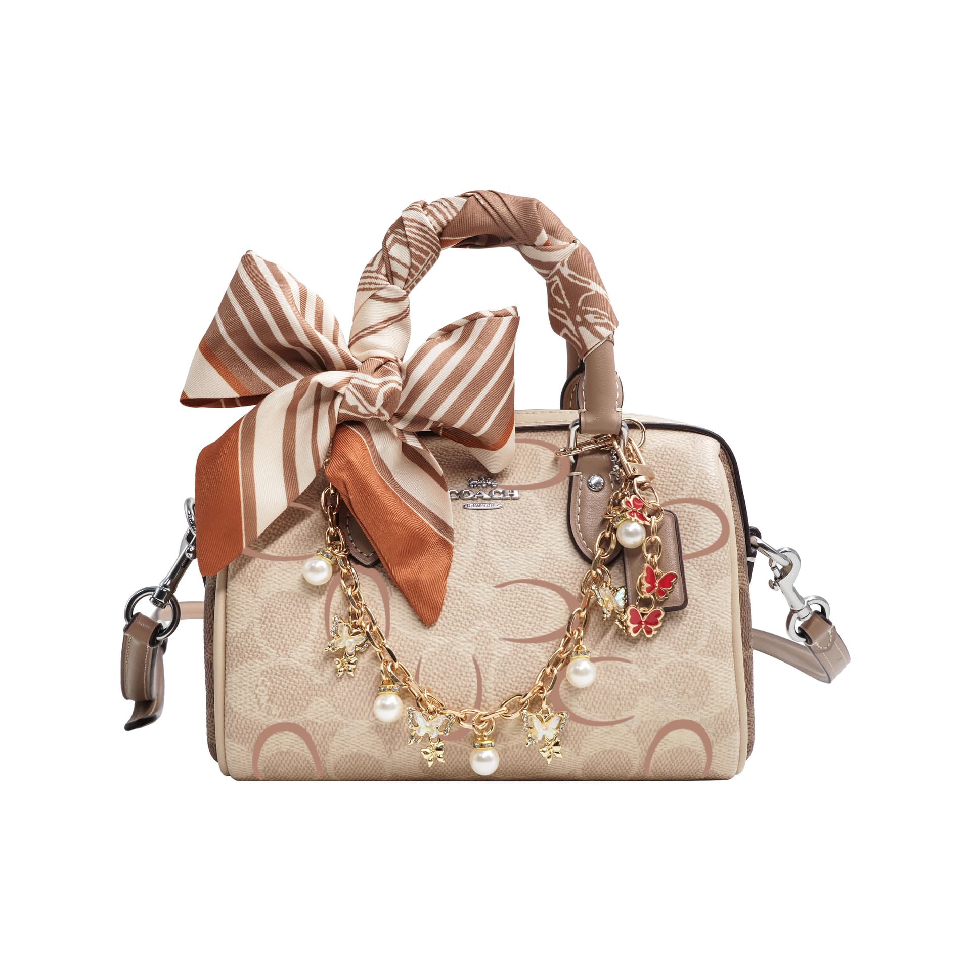 Сумка COACH Rowan 18 PVC - изображение 7