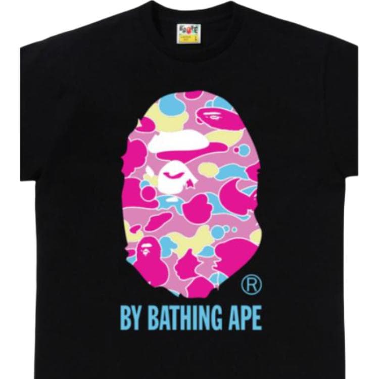 Футболка A BATHING APE STA CAMO Унисекс T-рубашки - изображение 3