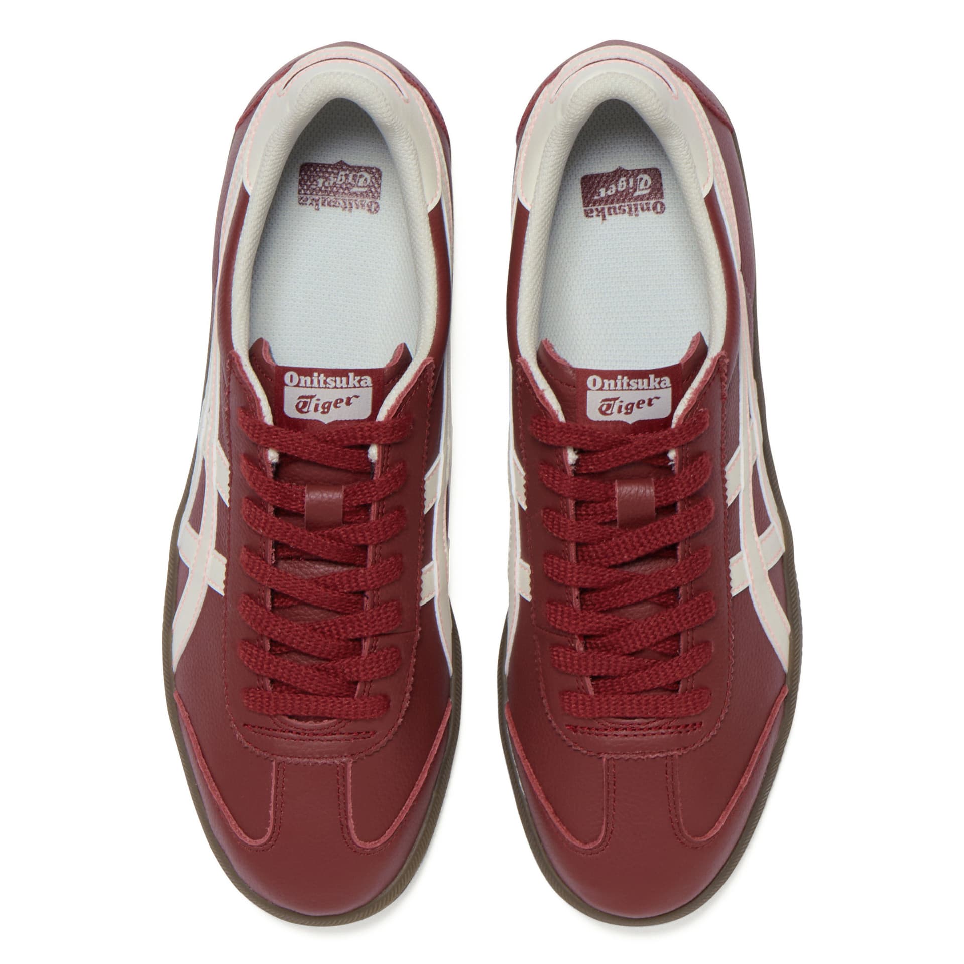 Кроссовки Onitsuka Tiger Tokuten Кеды немецкой армии (GAT) Low Топ Темно-красный Унисекс - изображение 5
