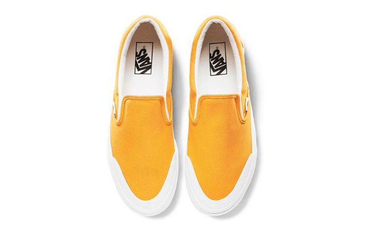 Кроссовки Vans Slip-On 138 Fallen Leaves Yellow - изображение 3