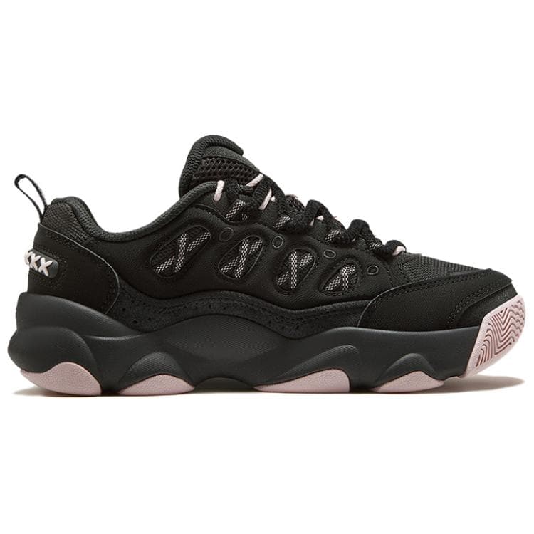 Кроссовки FILA FUSION WATERBEAR Bear Paw Shoes Спортивный ретро стиль Дышащий Лоу-топы Массивные кроссовки Женские Черно-розовый - изображение 2
