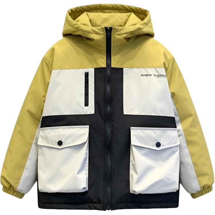 SHIBU 2599 С подкладкой 3 в 1 Ветровка Горчично-желтая Kids Туристическая одежда - изображение 1