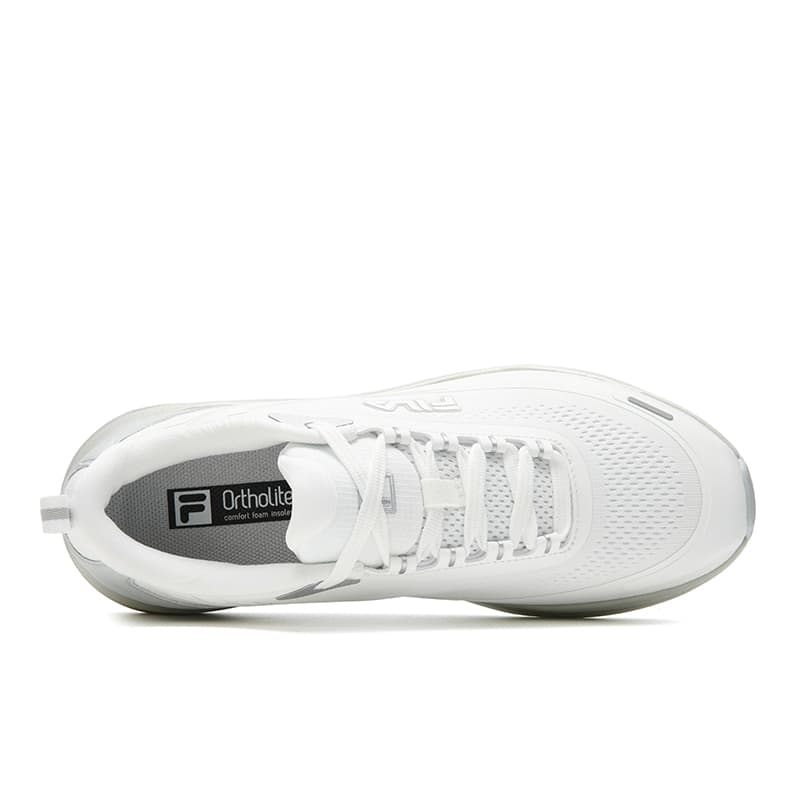 Кроссовки для бега FILA NUVOLE 4 Беговые кроссовки Низкий Топ Отличный Белый Желтый Тусклый Серый Женские - изображение 4
