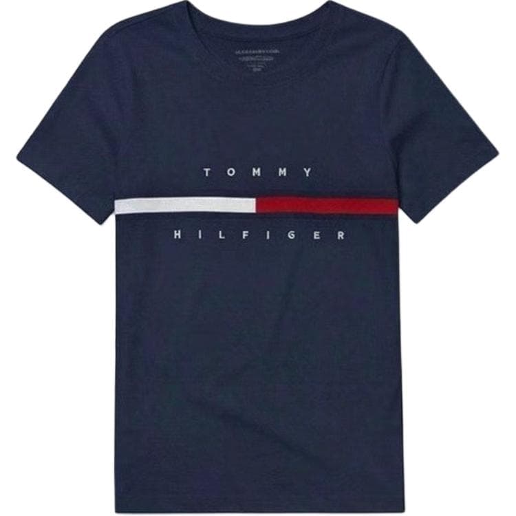 Футболка Tommy Hilfiger Темно-синие женские футболки T - изображение 1