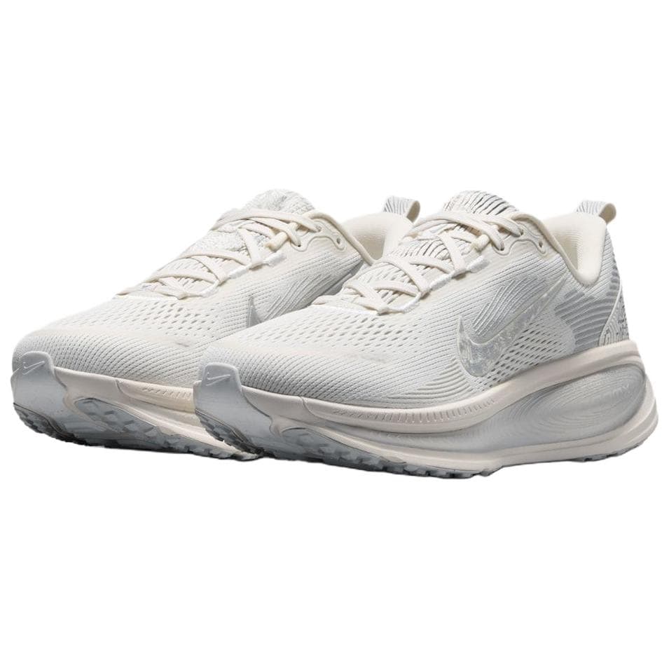 Кроссовки для бега NIKE Vomero 18 Беговые кроссовки Низкий Топ Серебристый Белый Женские - изображение 3