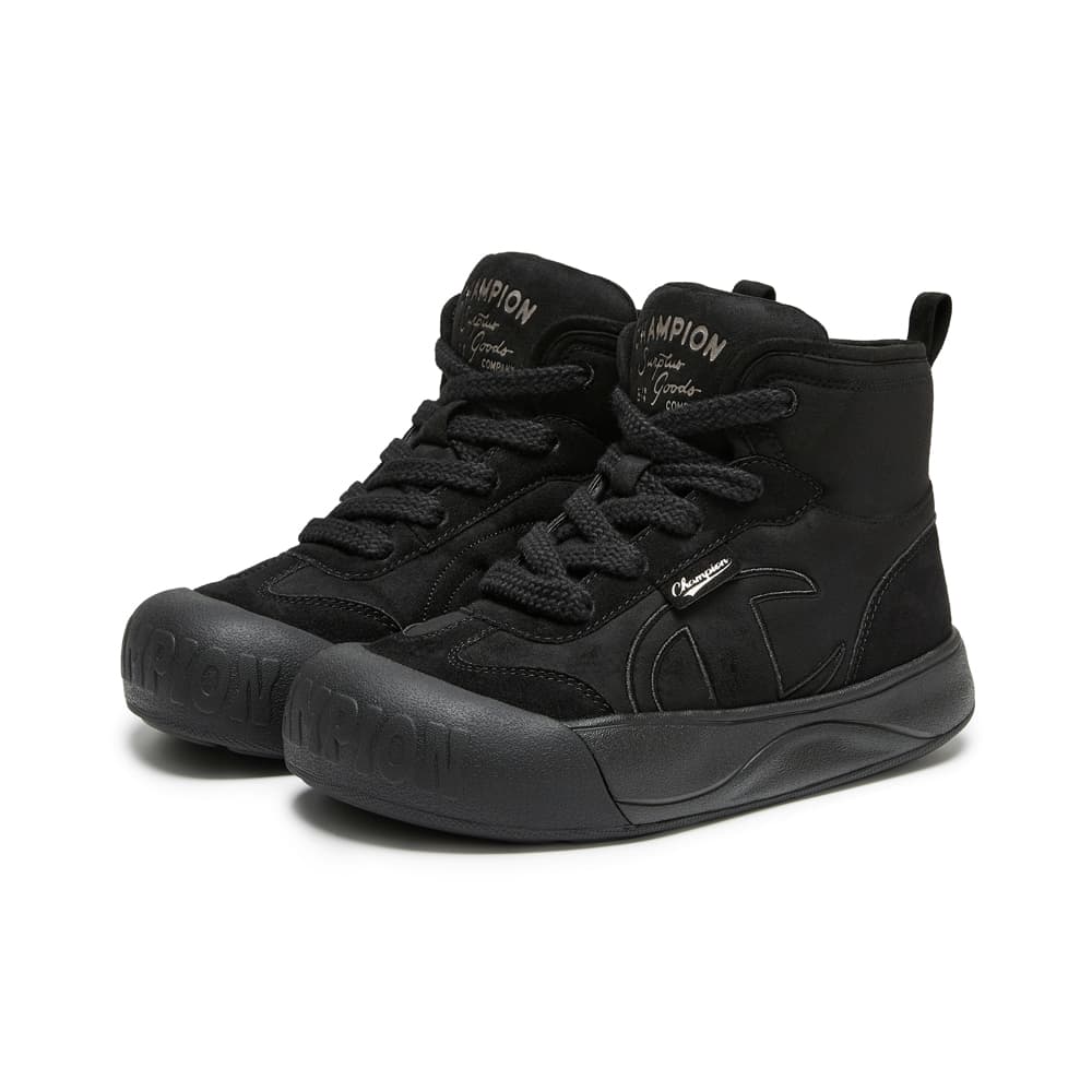Кроссовки Champion Skate Shoes High Top Черный Шампанское золото Женские - изображение 3