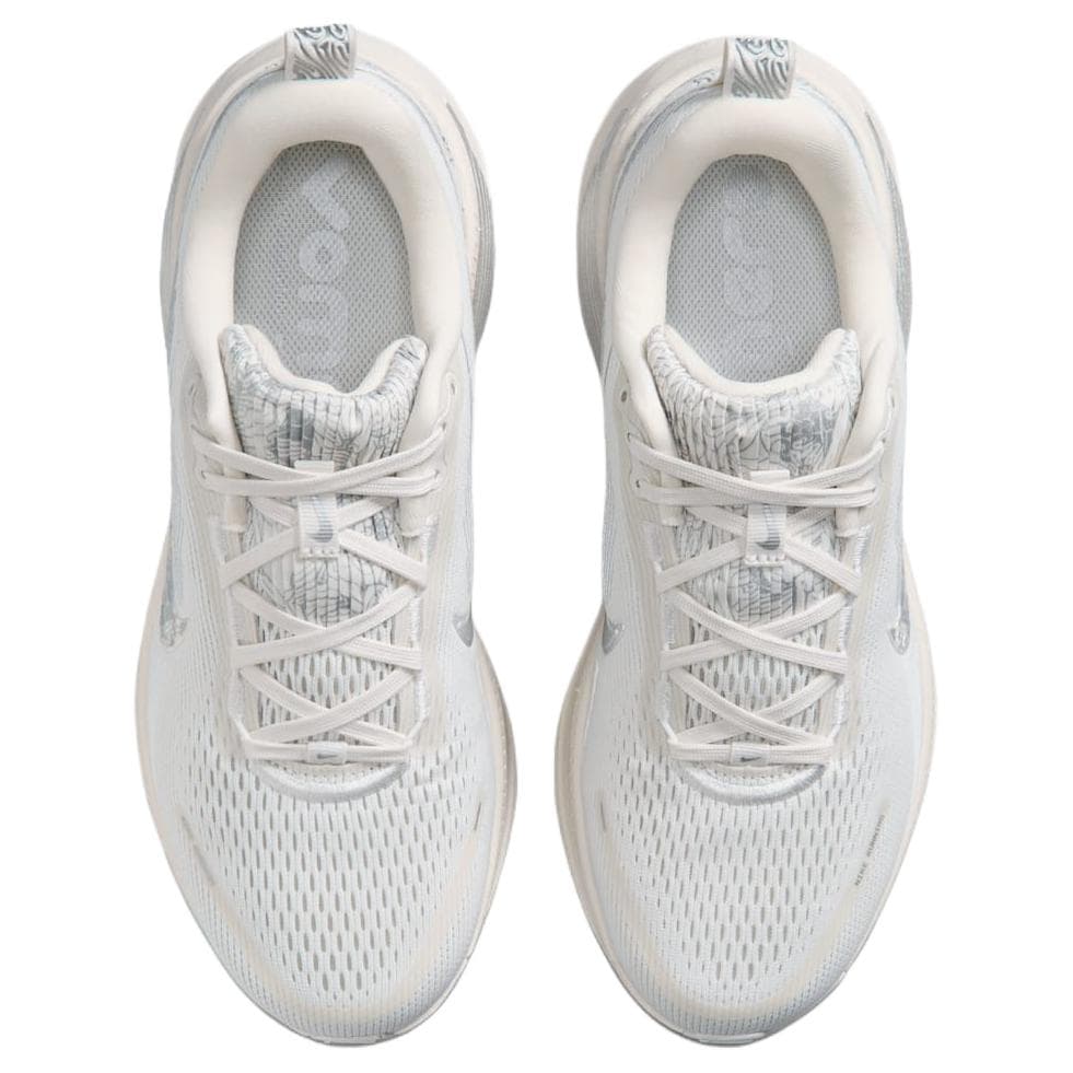 Кроссовки для бега NIKE Vomero 18 Беговые кроссовки Низкий Топ Серебристый Белый Женские - изображение 4
