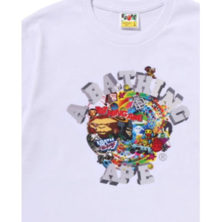 Футболка A BATHING APE FW26 Унисекс T-рубашки - изображение 11