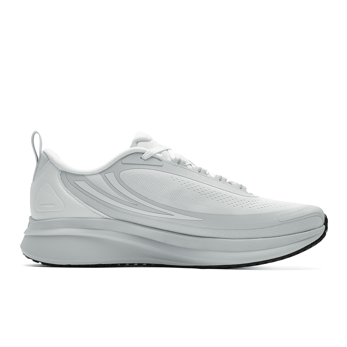Кроссовки для бега FILA NUVOLE 4 Беговые кроссовки Низкий Топ Блекнущий Синий Day Речный Каменный Серый Мужской - изображение 2
