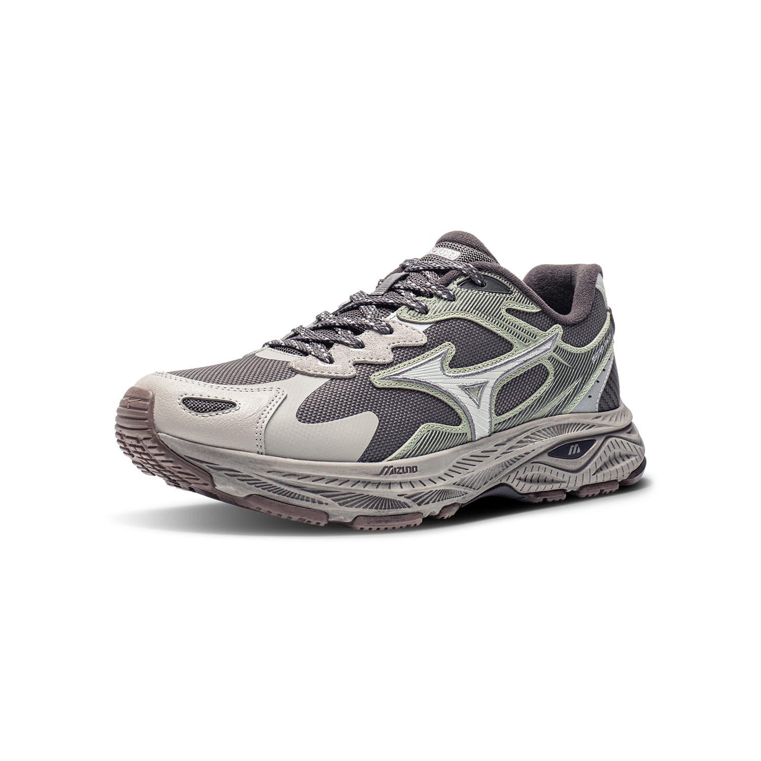 Кроссовки для бега Mizuno Racer S Лоу-топы Беговые кроссовки Унисекс Дракон Цвет колодца Чай - изображение 2