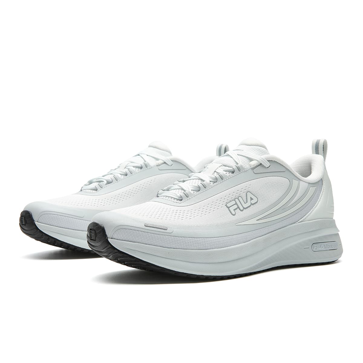 Кроссовки для бега FILA NUVOLE 4 Беговые кроссовки Низкий Топ Блекнущий Синий Day Речный Каменный Серый Мужской - изображение 3