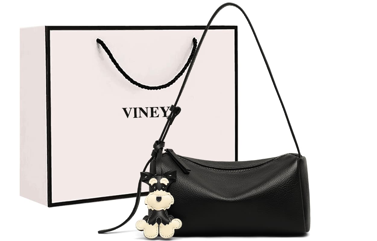 Сумка через плечо VINEY Crossbody сумка Черная (Брелок включен) Женская - изображение 2