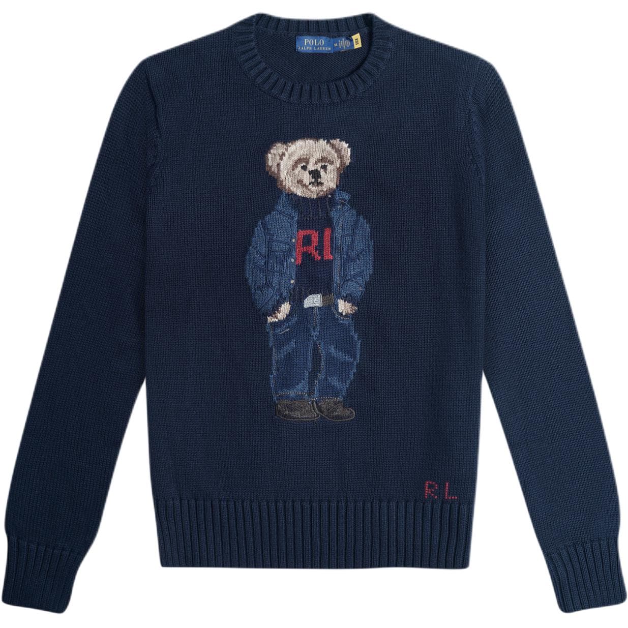 Кофта Polo Ralph Lauren Polo Bear Морской синий Женские Трикотаж - изображение 1