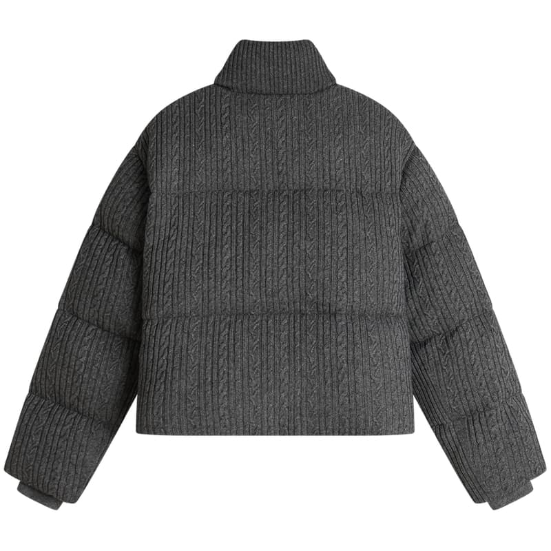 Пуховик Tommy Hilfiger Темно-серый P7D Женская пуховая куртка - изображение 3