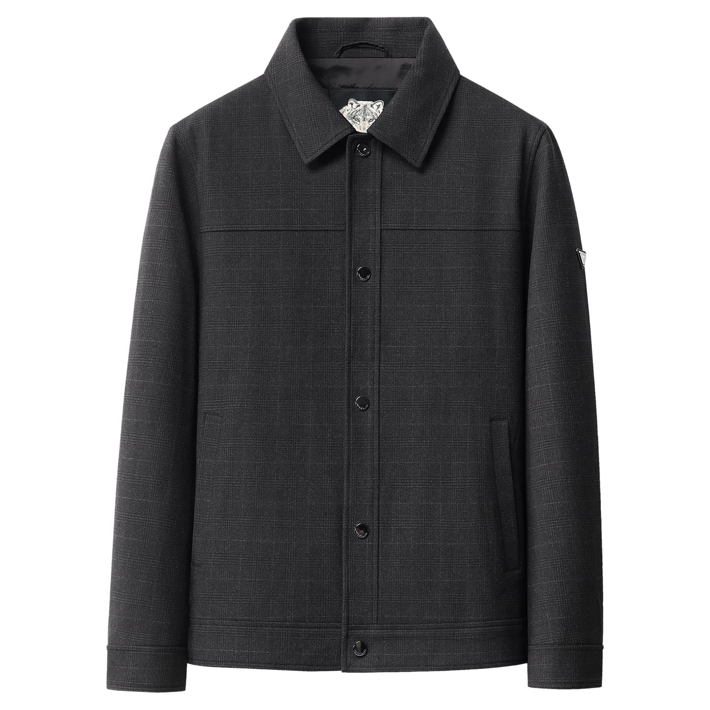 Куртка SEPTWOLVES Black Gray Color Мужской Куртки - изображение 2