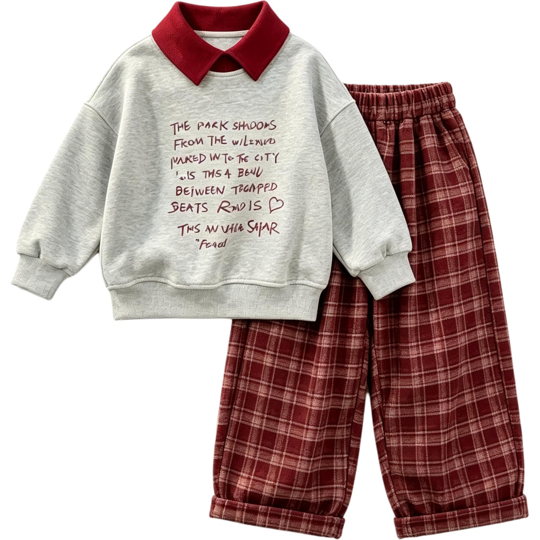 BOBBY ABLEY Серый Kids Повседневные спортивные костюмы Наборы - изображение 1