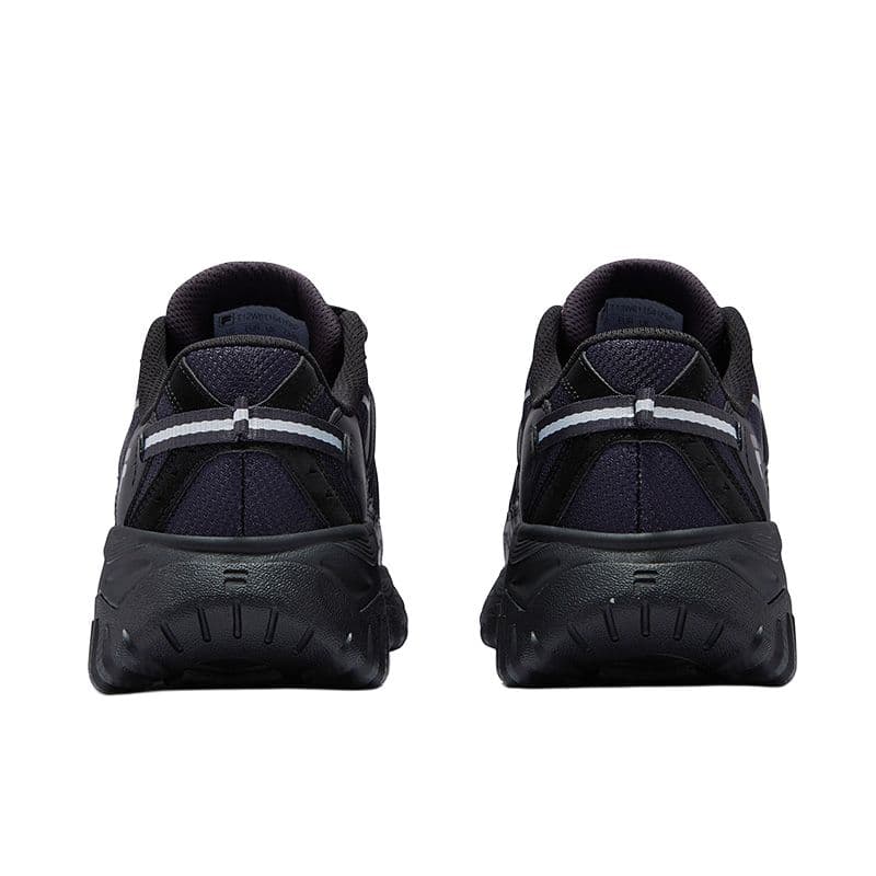 Кроссовки FILA FUSION FREEROAM Wander Shoes Лоу-топы Повседневная обувь Женские Черный Белый Орхидея Голубино-серый - изображение 5